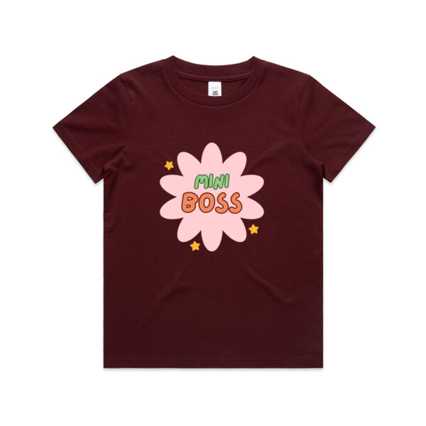 Mini boss pink flower Thumbnail