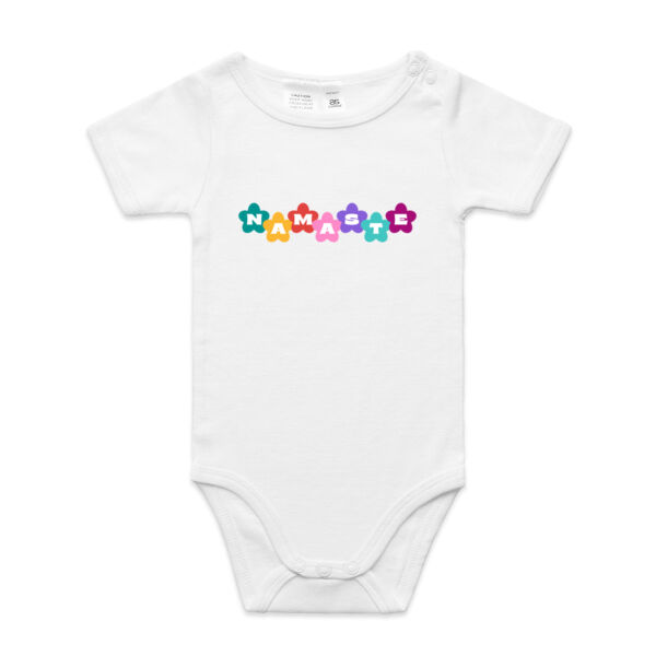 Namaste onesie - organic cotton Thumbnail