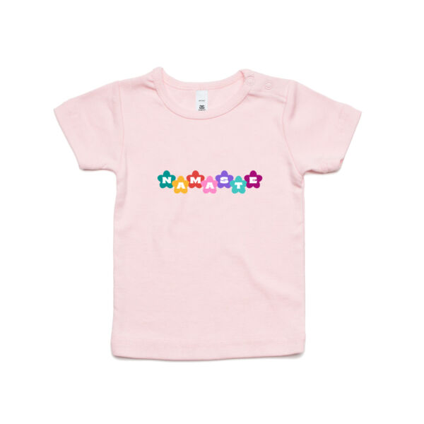 Namaste infant tee - organic cotton Thumbnail