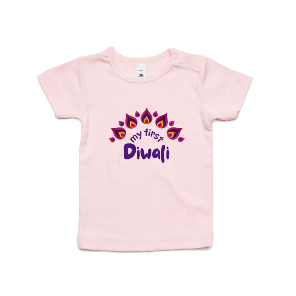My first Diwali girls tee - organic cotton Thumbnail